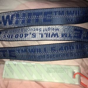 Off White Ombré Belt